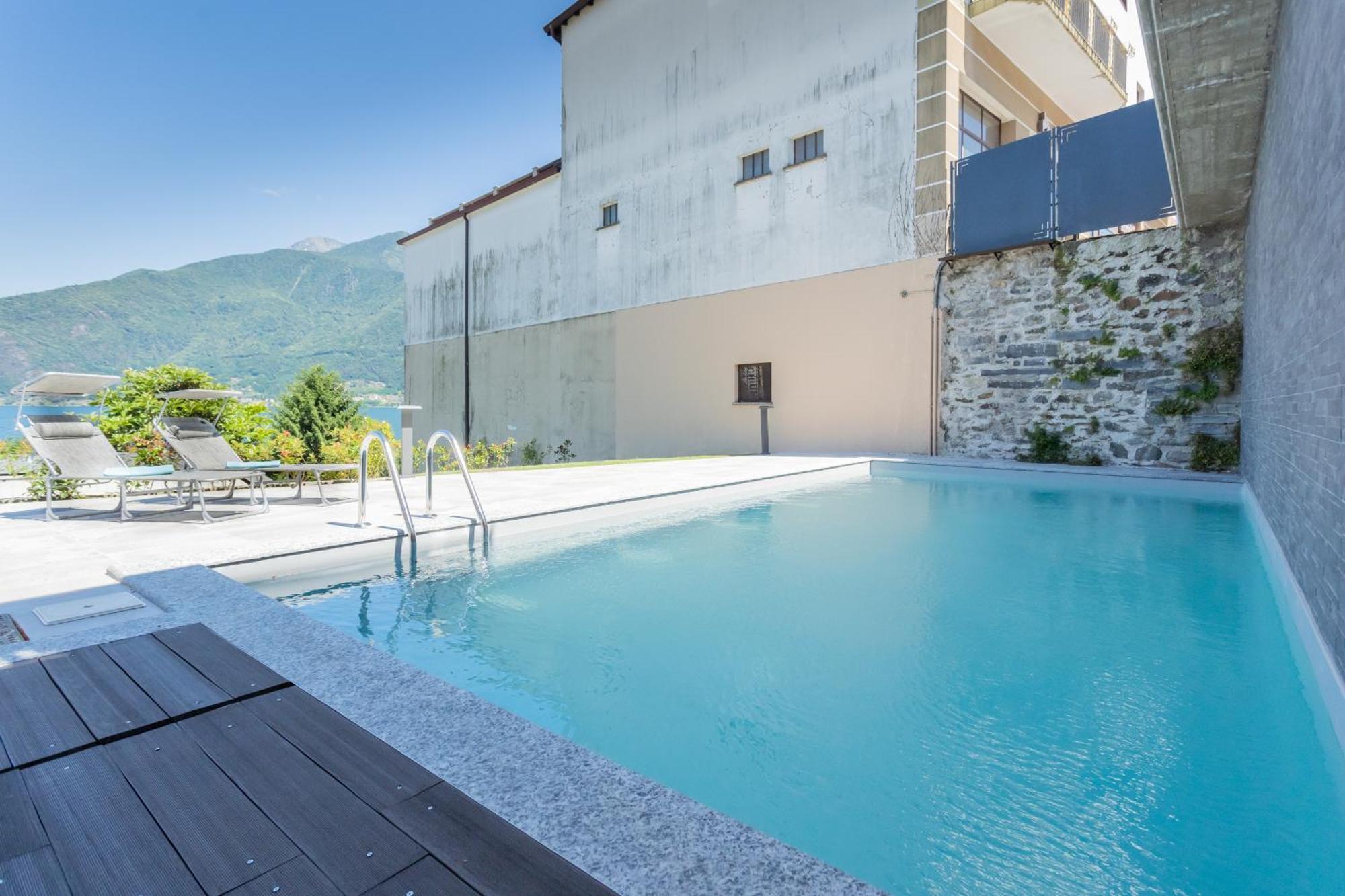 Misultin House & Swimming Pool, Luxury In Lake Como By Rent All Como Pianello Del Lario 外观 照片